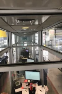 commercial window cleaning interior